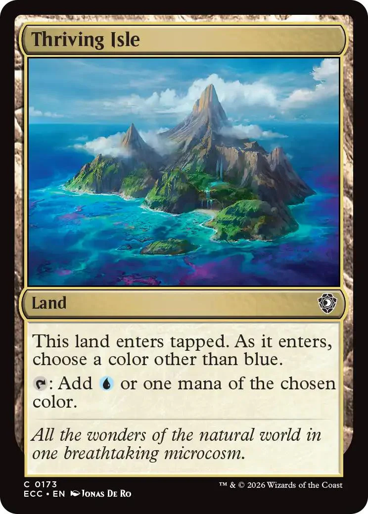 Thriving Isle [173] [Lorwyn Eclipsed: Commander] [Non-Foil]