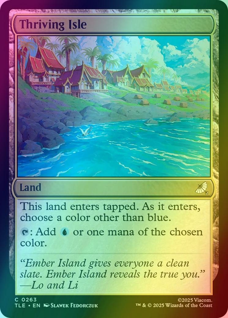 Thriving Isle [263] [Avatar: The Last Airbender Eternal] [Foil]