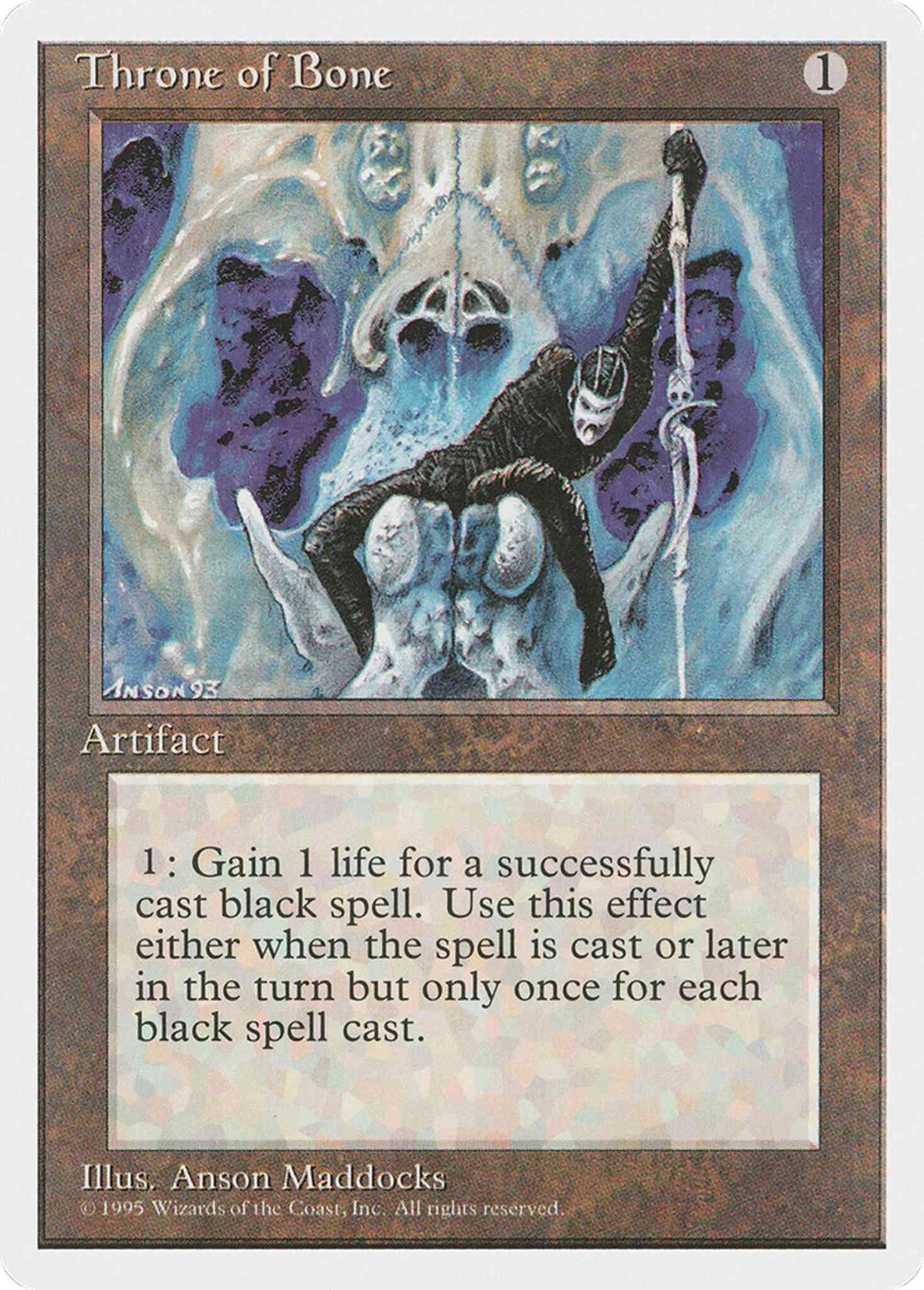 Throne of Bone [353] [Fourth Edition] [Non-Foil]