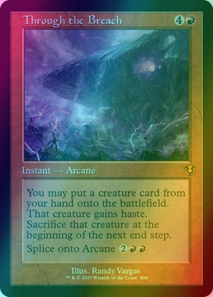 Through the Breach [404] [Retro Frame] [Innistrad Remastered] [Foil]