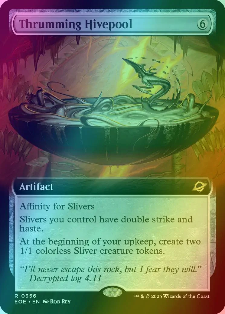 Thrumming Hivepool [356] [Extended Art] [Edge of Eternities] [Foil]