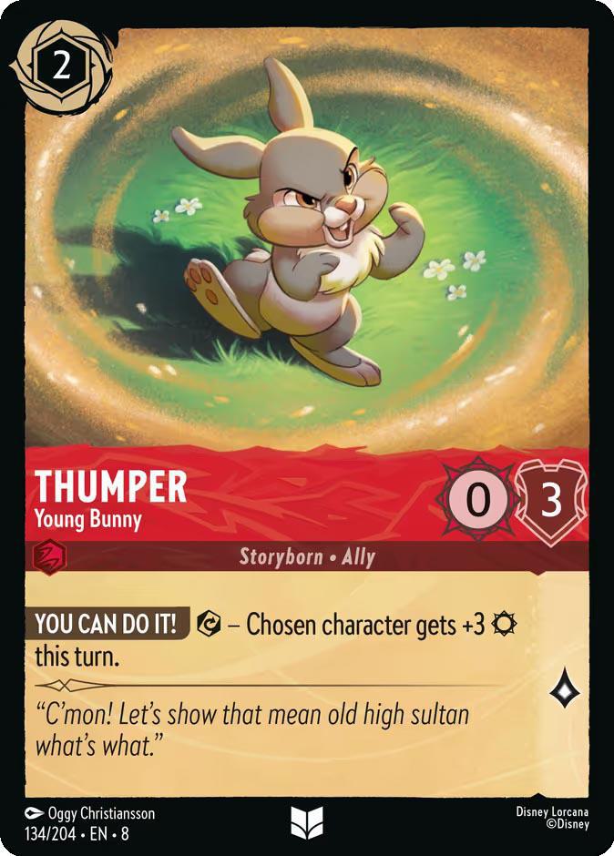 Thumper - Young Bunny - 134/204 [Reign of Jafar] [Non-Foil]