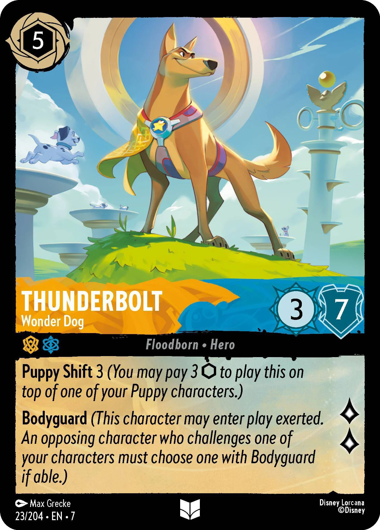Thunderbolt - Wonder Dog - 23/204 [Archazia's Island] [Non-Foil]