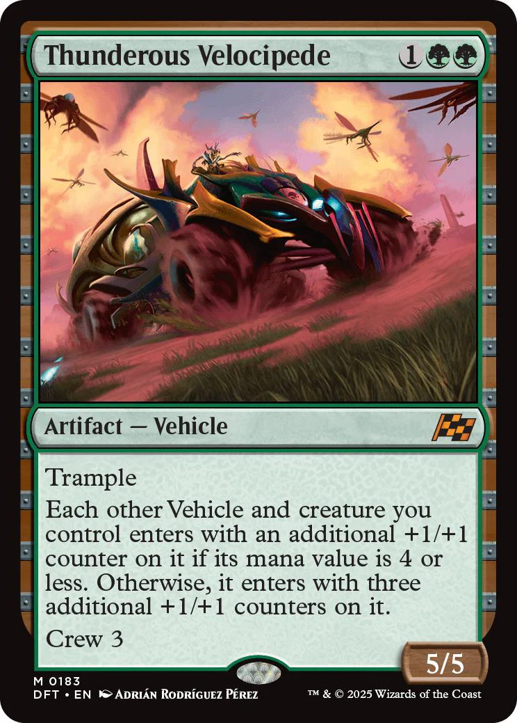 Thunderous Velocipede [183] [Aetherdrift] [Non-Foil]