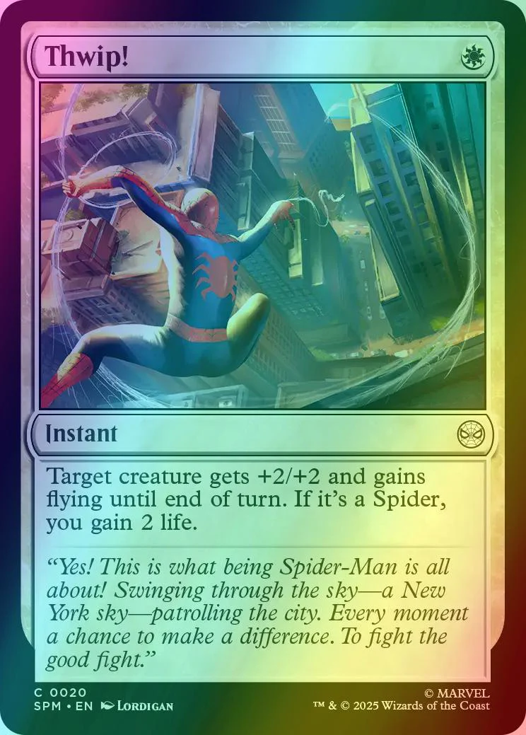 Thwip! [20] [Marvel's Spider-Man] [Foil]