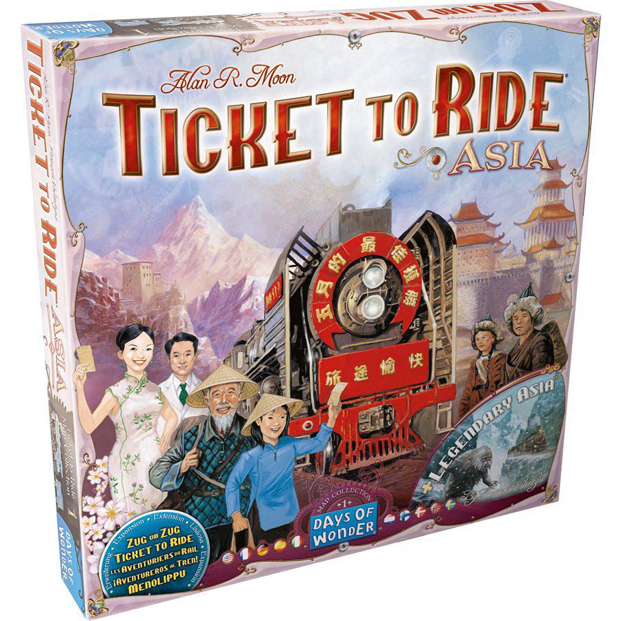 Ticket to Ride: Map #1 - Asia