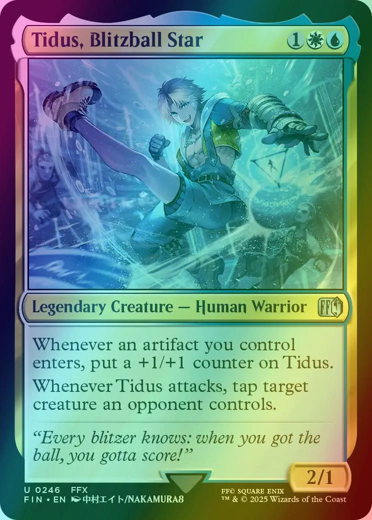 Tidus, Blitzball Star [246] [FINAL FANTASY] [Foil]