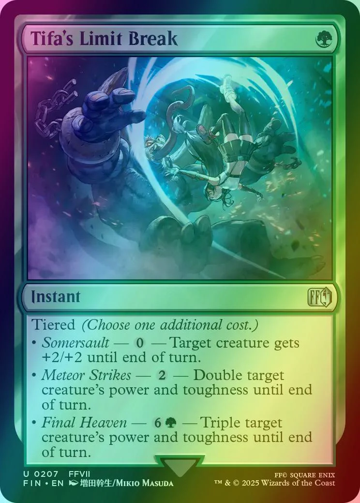 Tifa's Limit Break [207] [FINAL FANTASY] [Foil]