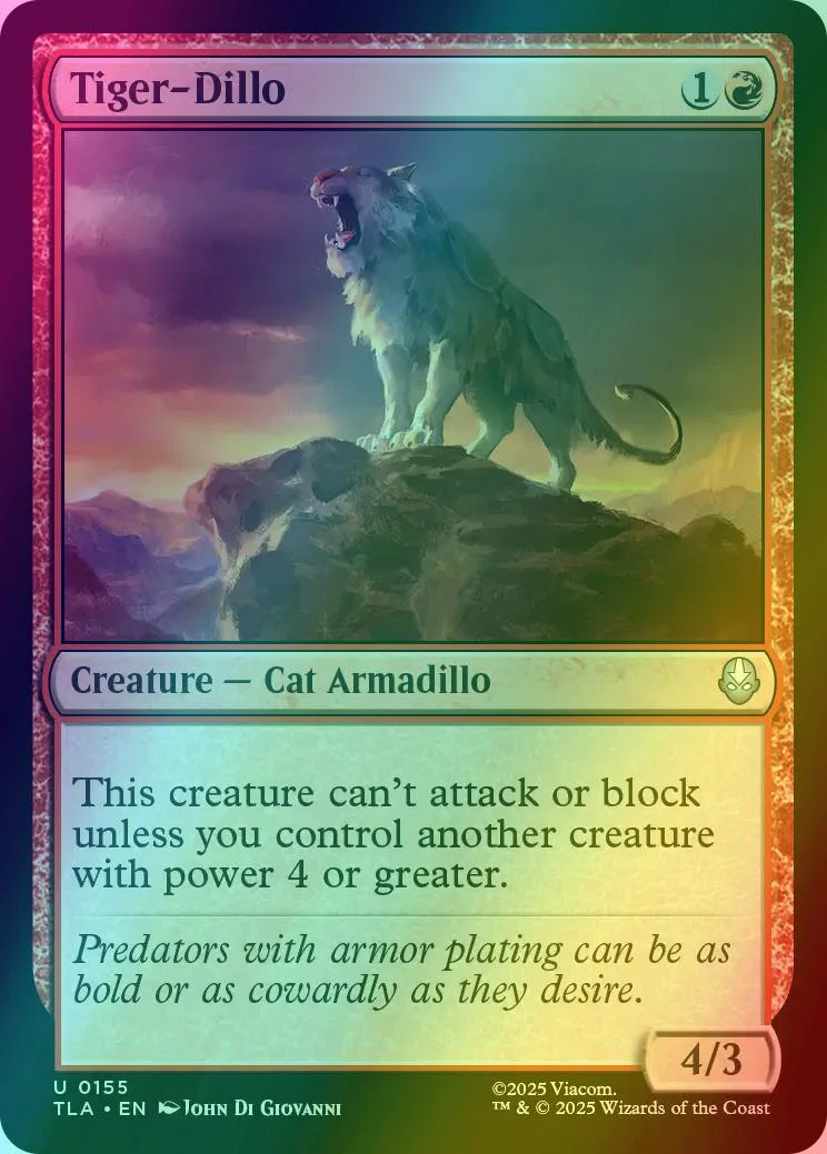 Tiger-Dillo [155] [Avatar: The Last Airbender] [Foil]