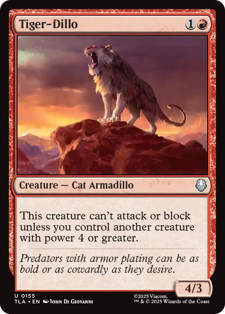 Tiger-Dillo [155] [Avatar: The Last Airbender] [Non-Foil]