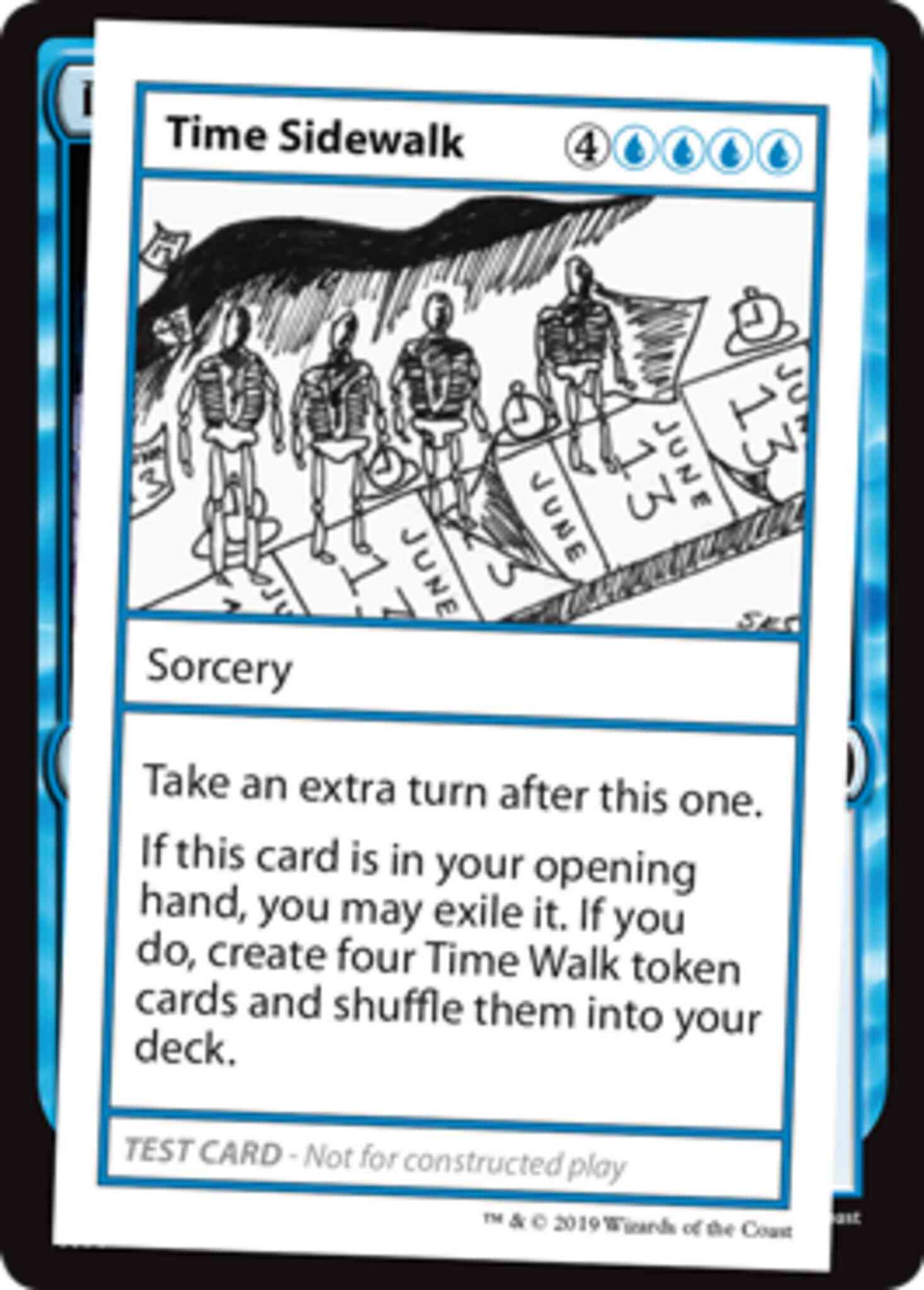 Time Sidewalk - No Symbol [31] [Mystery Booster Playtest Cards 2021] [Non-Foil]