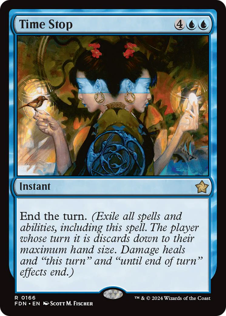 Time Stop [166] [Foundations] [Non-Foil]
