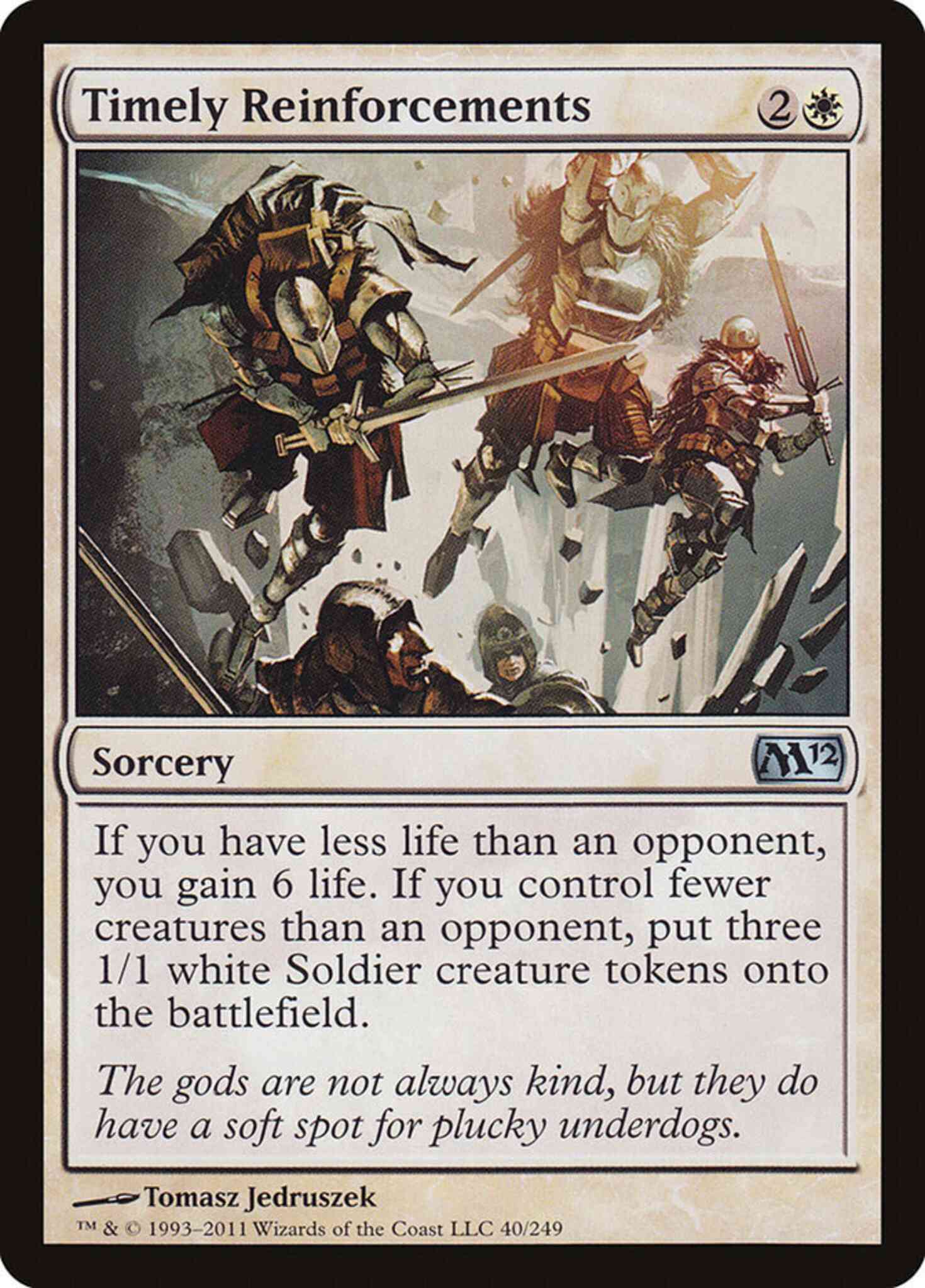 Timely Reinforcements [40] [Magic 2012] [Non-Foil]