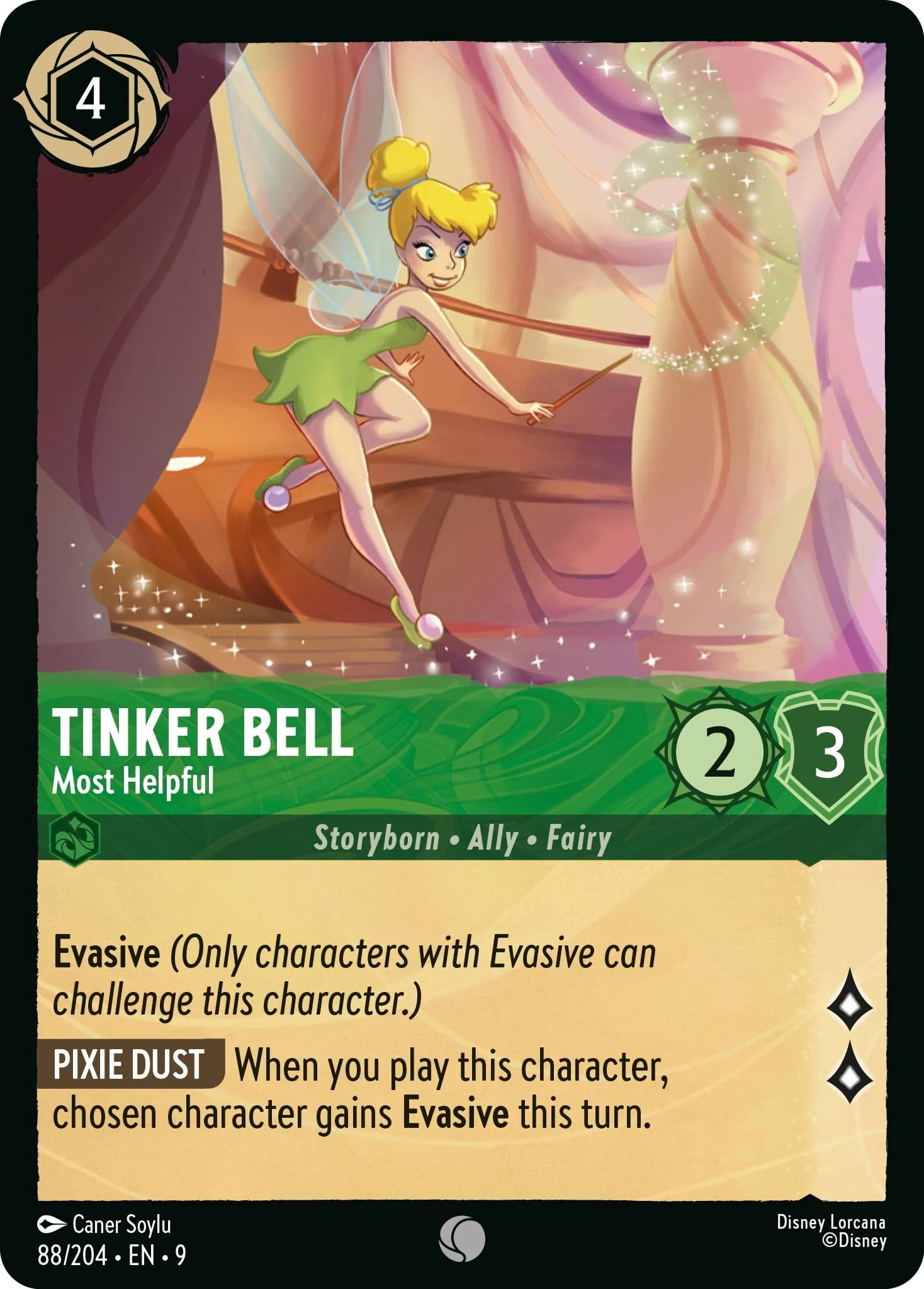 Tinker Bell - Most Helpful - 88/204 [Fabled] [Non-Foil]