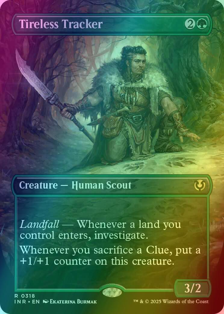 Tireless Tracker [318] [Borderless] [Innistrad Remastered] [Foil]