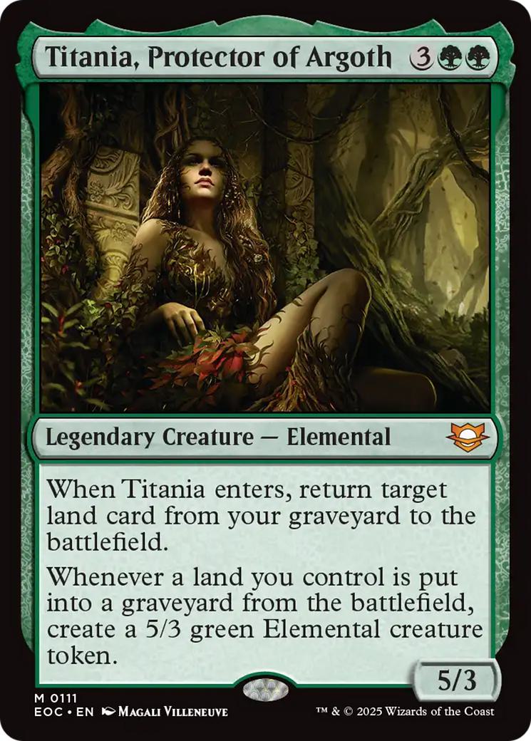 Titania, Protector of Argoth [111] [Edge of Eternities: Commander] [Non-Foil]