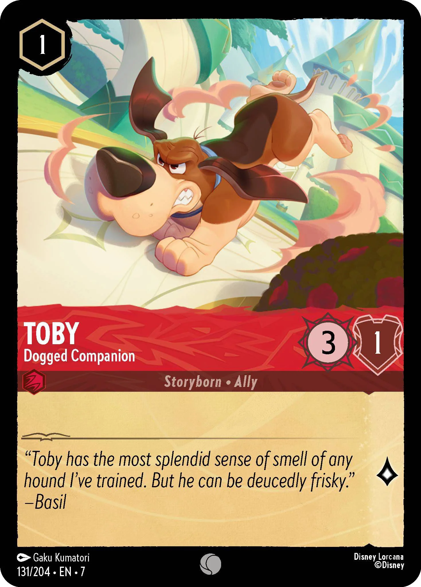 Toby - Dogged Companion - 131/204 [Archazia's Island] [Non-Foil]