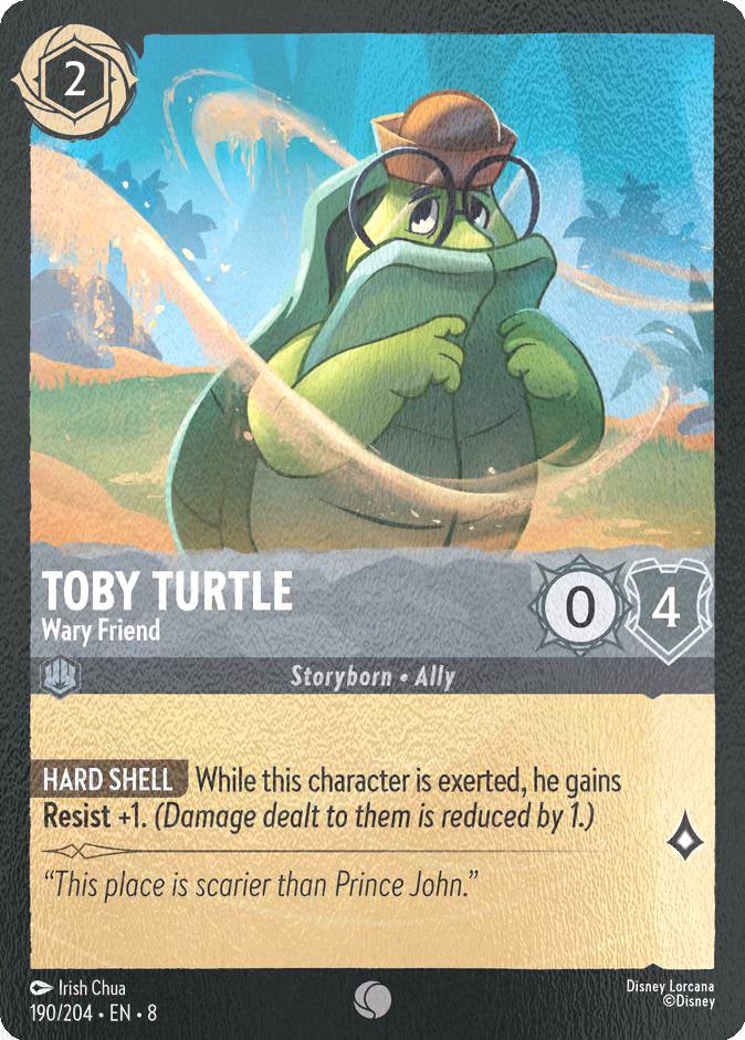 Toby Turtle - Wary Friend - 190/204 [Reign of Jafar] [Cold Foil]