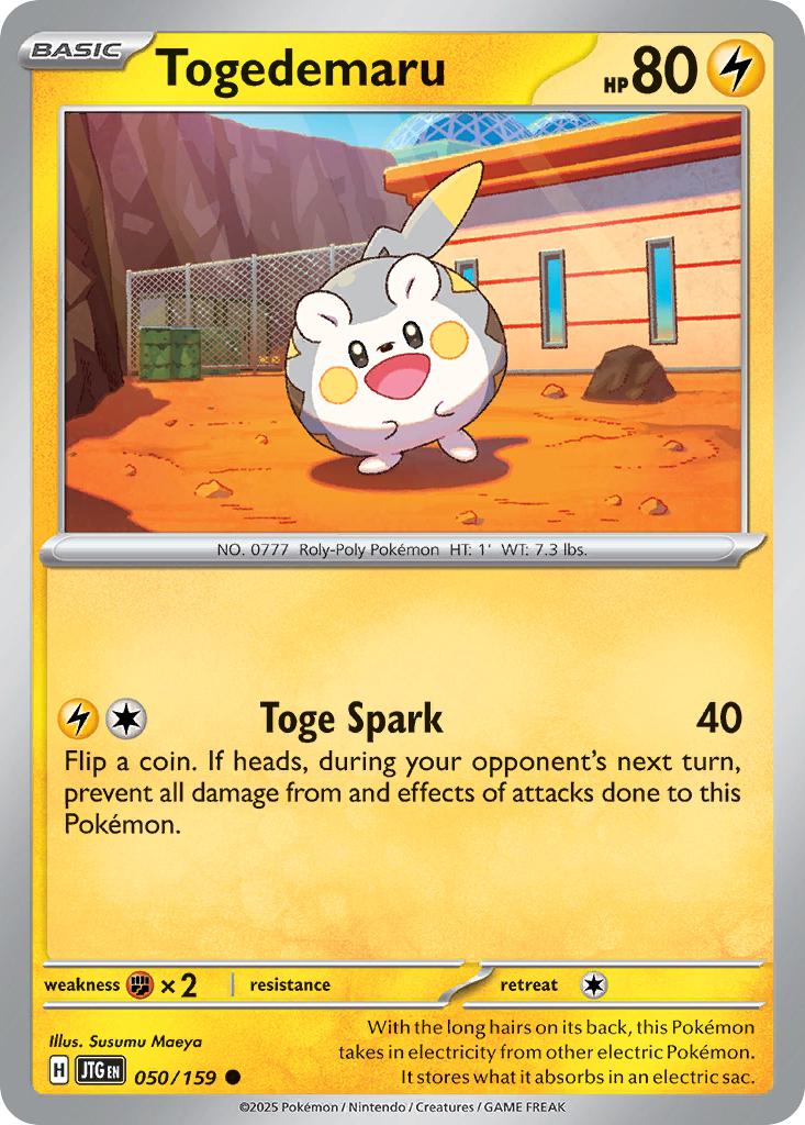 Togedemaru - 050/159 - Common [sv09-050] [Non-Holo]