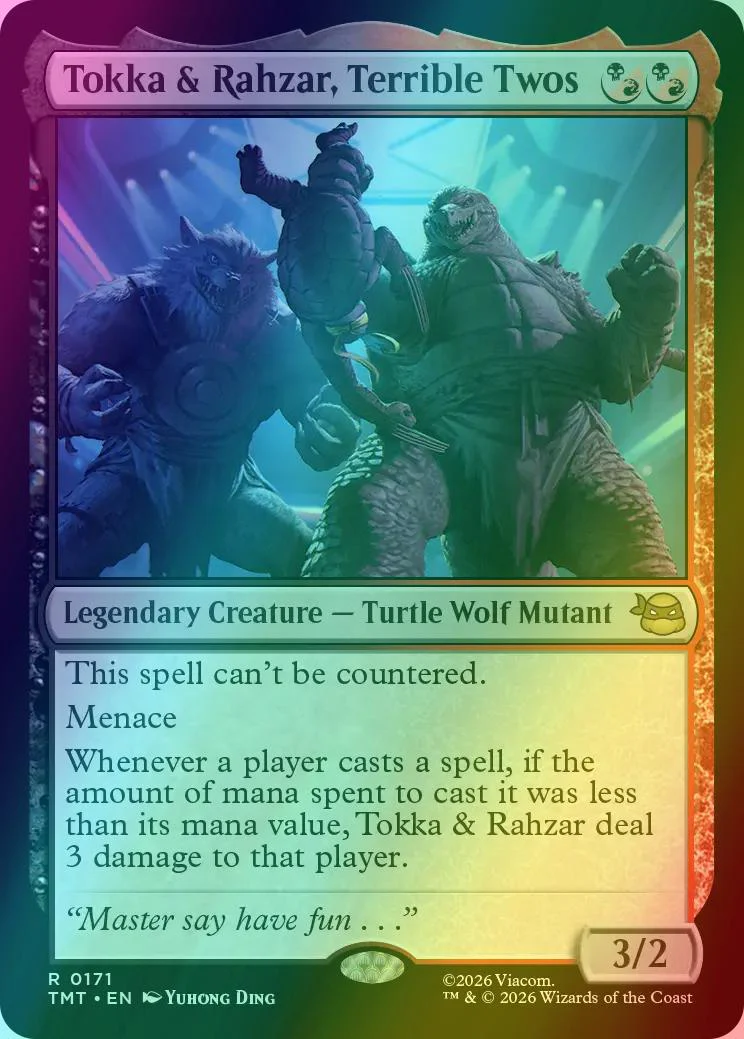 Tokka & Rahzar, Terrible Twos [171] [Teenage Mutant Ninja Turtles] [Foil]