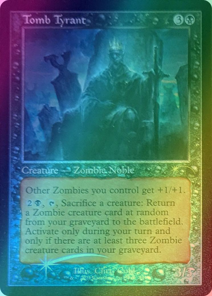 Tomb Tyrant [0854] [Retro Frame] [Chris Cold] [Secret Lair Drop] [Foil]