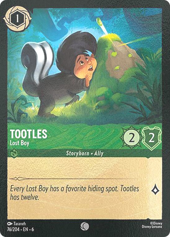 Tootles - Lost Boy - 76/204 [Azurite Sea] [Cold Foil]