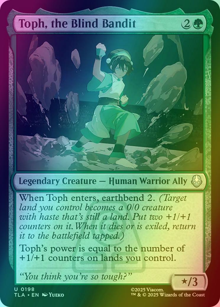 Toph, the Blind Bandit [198] [Avatar: The Last Airbender] [Foil]