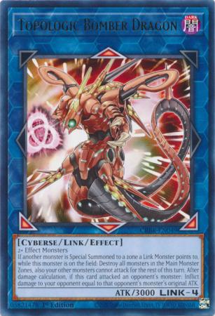 Topologic Bomber Dragon - CRBR-EN049 - Rare - 1st Edition