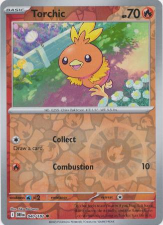 Torchic - 040/182 - Common [sv10-040] [Reverse Holo]