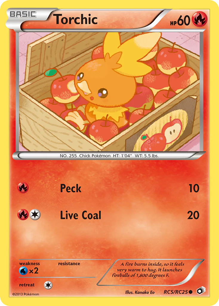 Torchic - RC5/RC25 - Common [bw11-RC5] [Holo]