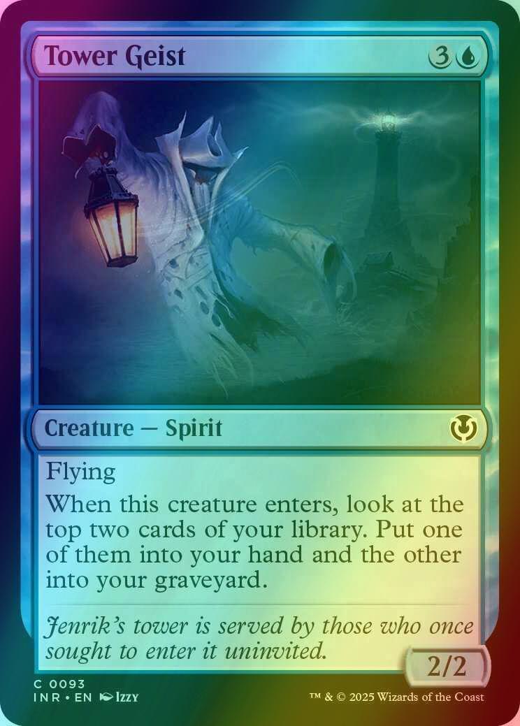 Tower Geist [93] [Innistrad Remastered] [Foil]