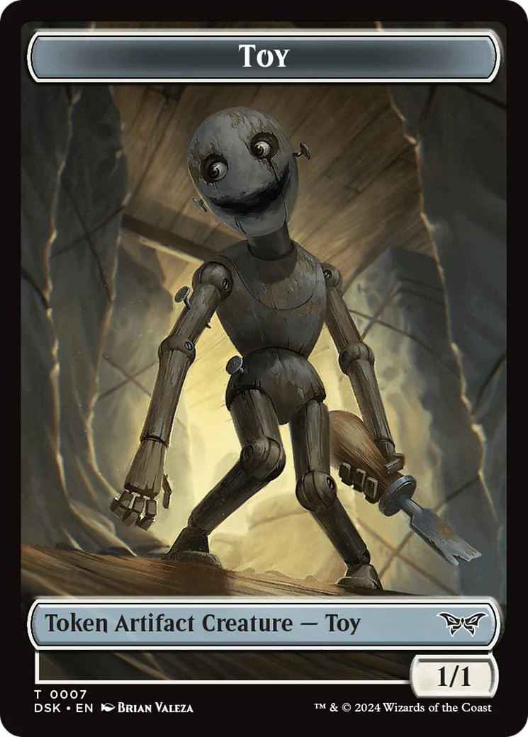 Toy Token [07] [Duskmourn: House of Horror: Tokens] [Non-Foil]