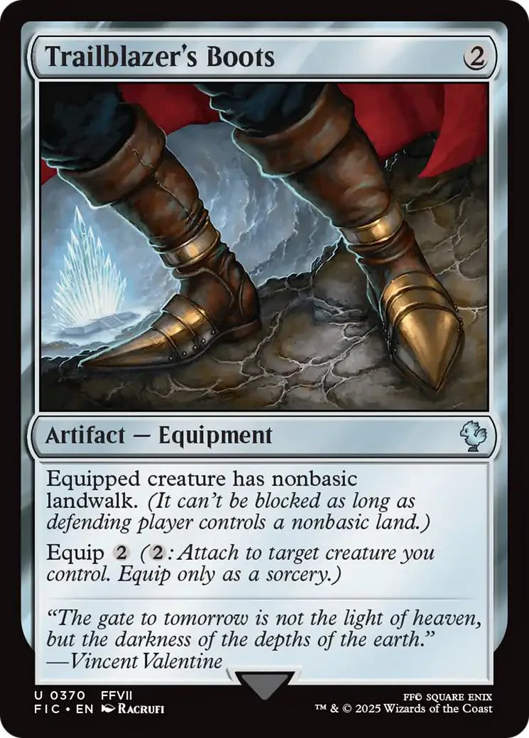Trailblazer's Boots [370] [FINAL FANTASY: Commander] [Non-Foil]