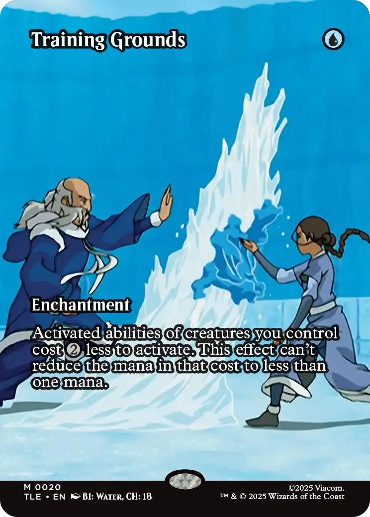 Training Grounds [20] [Borderless] [Source Material] [Avatar: The Last Airbender Eternal] [Non-Foil]