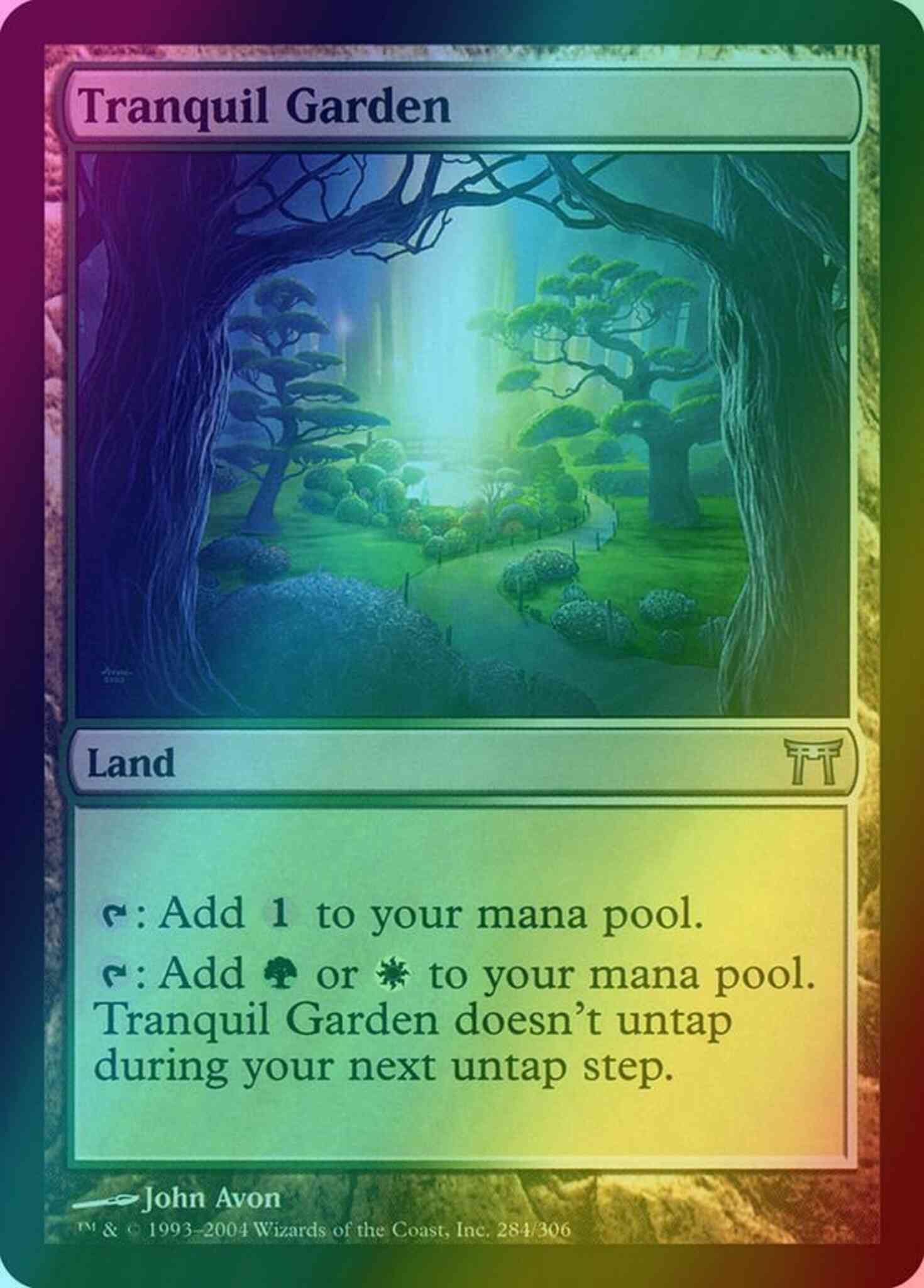 Tranquil Garden [284] [Champions of Kamigawa] [Foil]