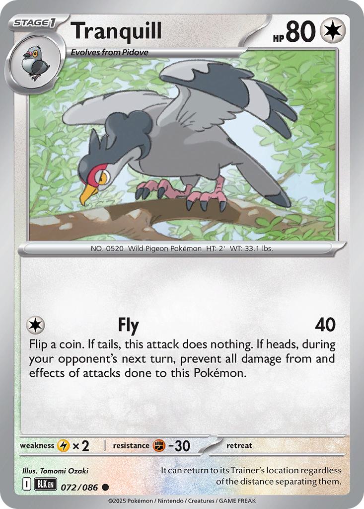 Tranquill - 072/086 - Common [sv105b-072] [Non-Holo]