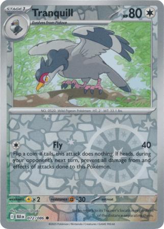 Tranquill - 072/086 - Common [sv105b-072] [Reverse Holo]