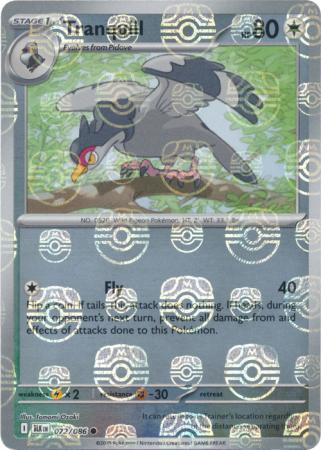 Tranquill - Master Ball Pattern - 072/086 - Common [sv105b-072] [Reverse Holo]