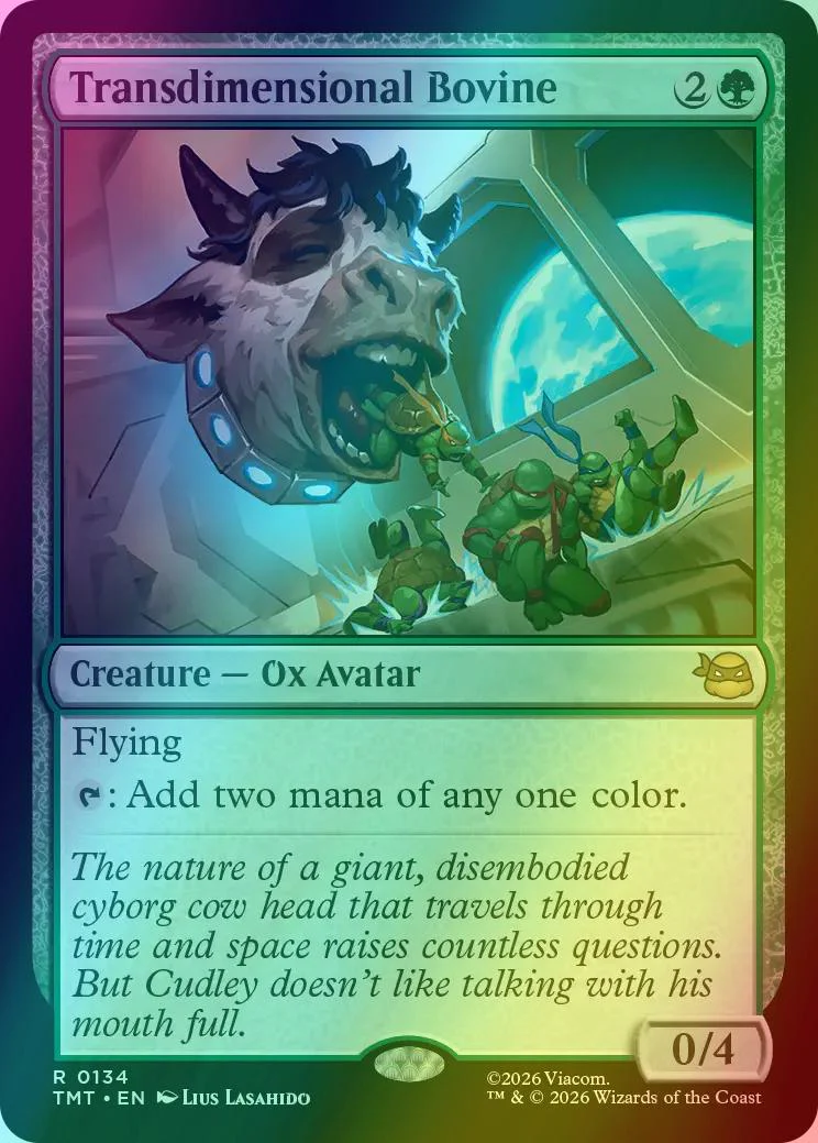 Transdimensional Bovine [134] [Teenage Mutant Ninja Turtles] [Foil]
