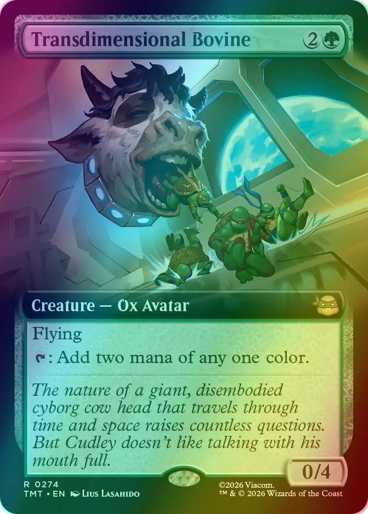 Transdimensional Bovine [274] [Extended Art] [Teenage Mutant Ninja Turtles] [Foil]