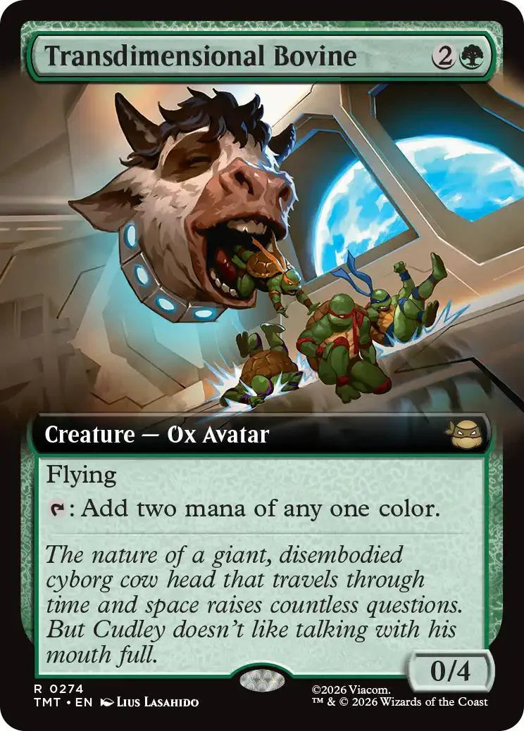 Transdimensional Bovine [274] [Extended Art] [Teenage Mutant Ninja Turtles] [Non-Foil]