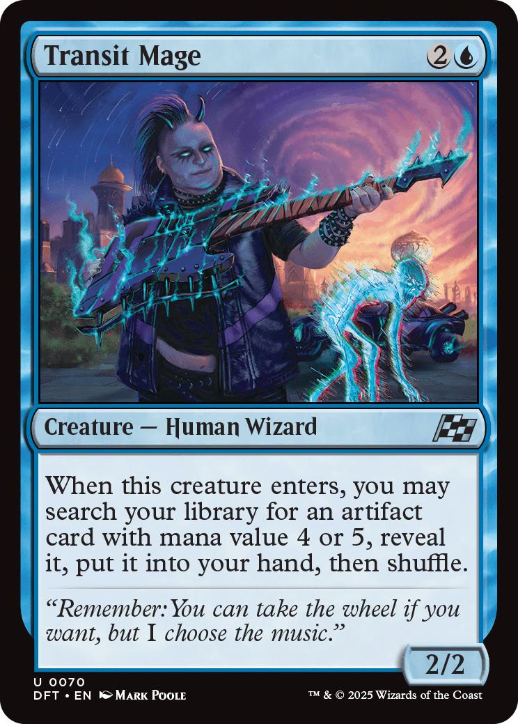 Transit Mage [70] [Aetherdrift] [Non-Foil]