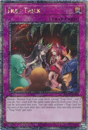 Trap Trick - RA03-EN078 - Quarter Century Secret Rare - 1st Edition