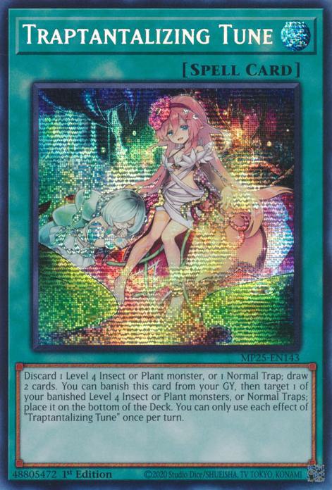 Traptantalizing Tune - MP25-EN143 - Prismatic Secret Rare - 1st Edition