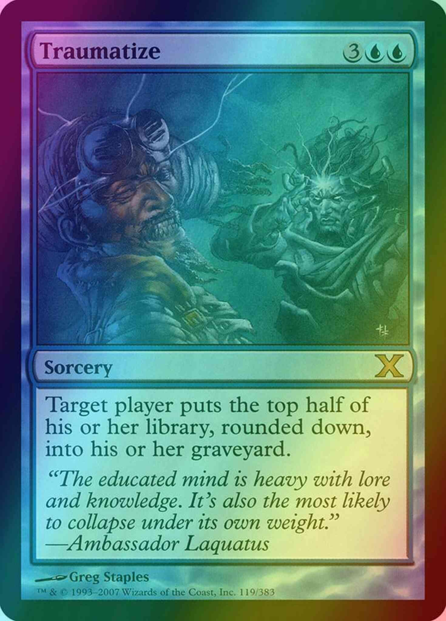 Traumatize [119] [Tenth Edition] [Foil]