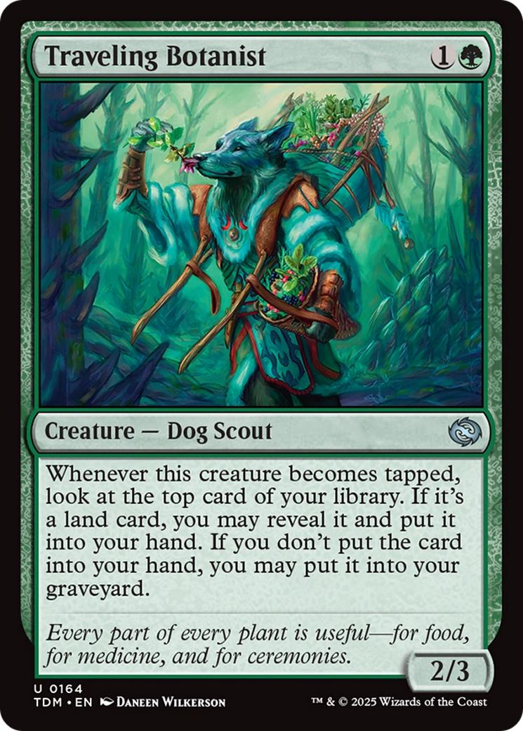 Traveling Botanist [164] [Tarkir: Dragonstorm] [Non-Foil]