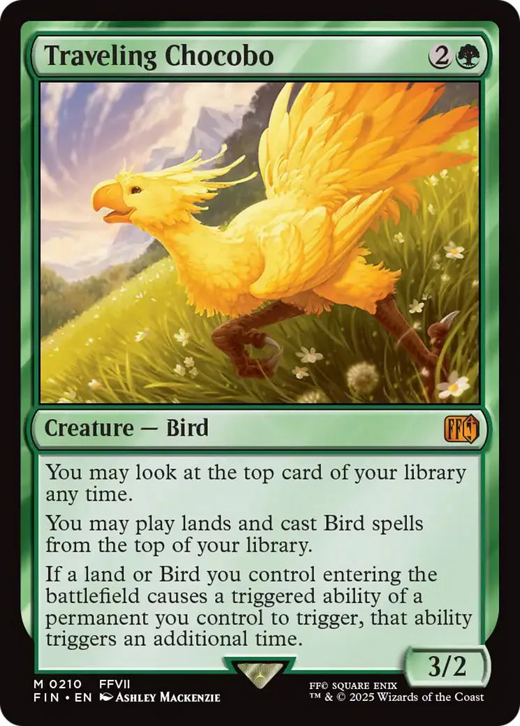 Traveling Chocobo [210] [FINAL FANTASY] [Non-Foil]