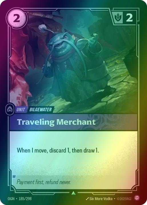 Traveling Merchant - 185/298 [Origins] [Foil]