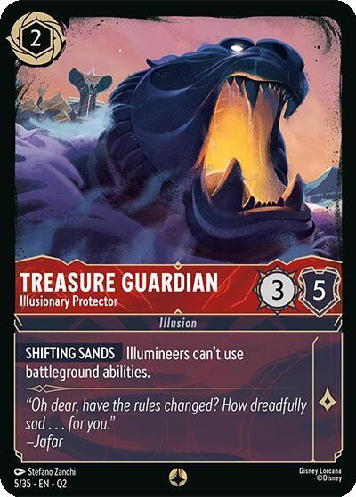 Treasure Guardian - Illusionary Protector - 5/35 [Illumineer's Quest: Palace Heist] [Non-Foil]