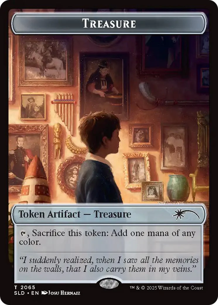Treasure Token [2065] [Nuestra Magia] [Secret Lair Drop] [Non-Foil]